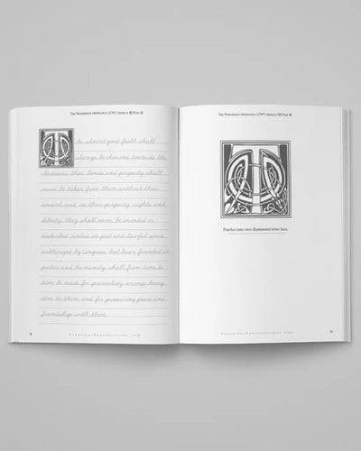 PreScripts® Cursive Passages and Illuminations: American Documents