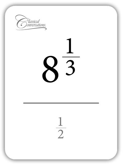 Math Flashcards Exponents: The Forms of Powers