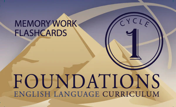 Foundations Memory Work Flashcards, Cycle 1