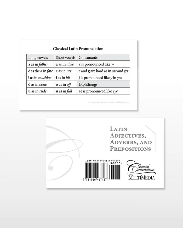 Latin Adjectives, Adverbs, and Prepositions Flashcards