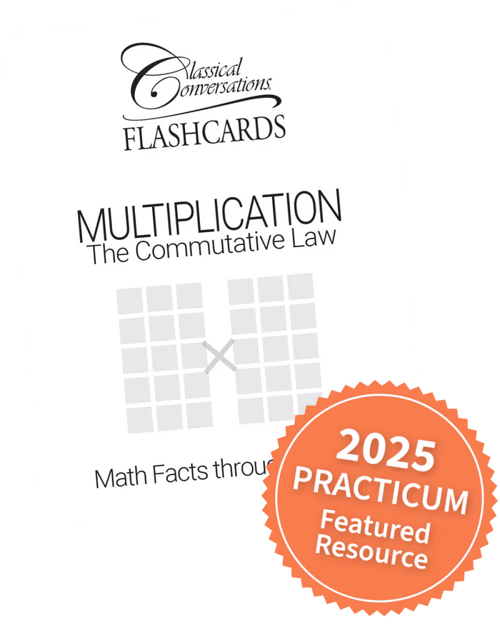 Multiplication: The Commutative Law (Math Flashcards)