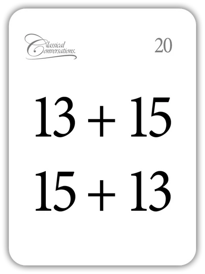 MATH FLASHCARDS: ADDITION