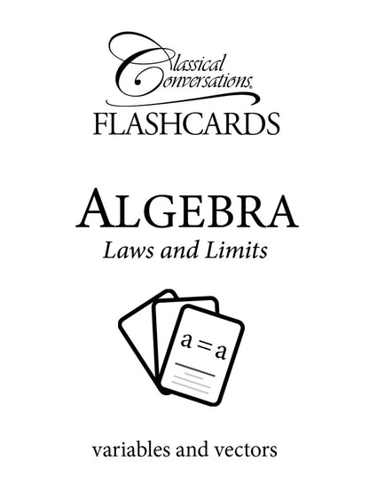Algebra: Laws and Limits Flashcards