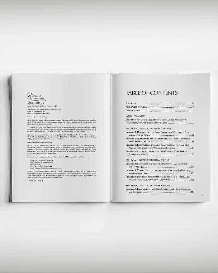 Reasoning Together Fallacies – Classical Conversations 台灣