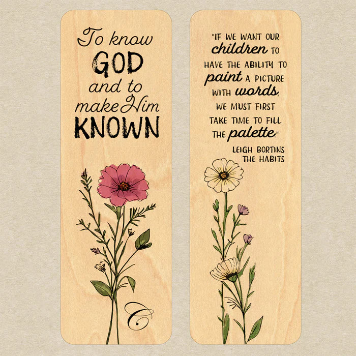 CC Wooden Bookmark