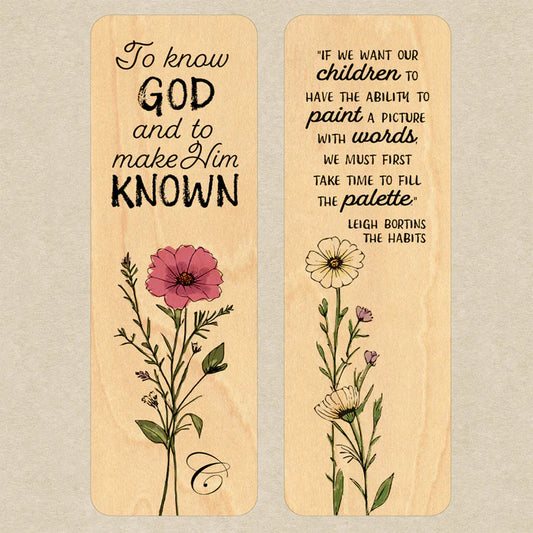 CC Wooden Bookmark
