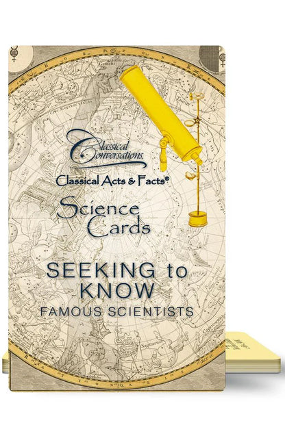 Classical Acts & Facts® Science Cards Famous Scientists