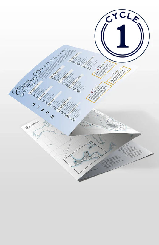 TRIVIUM TABLES®: CYCLE 1 GEOGRAPHY