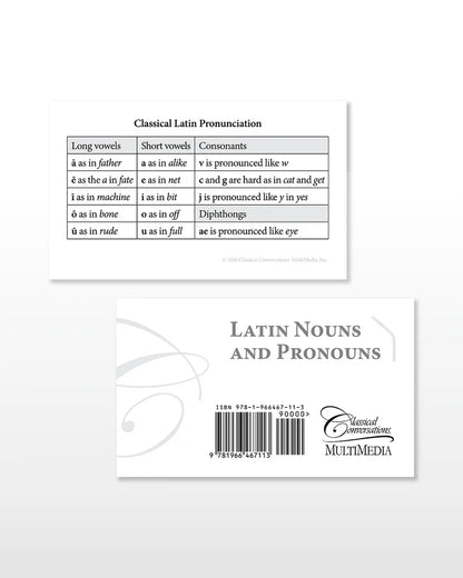 Latin Nouns and Pronouns Flashcards