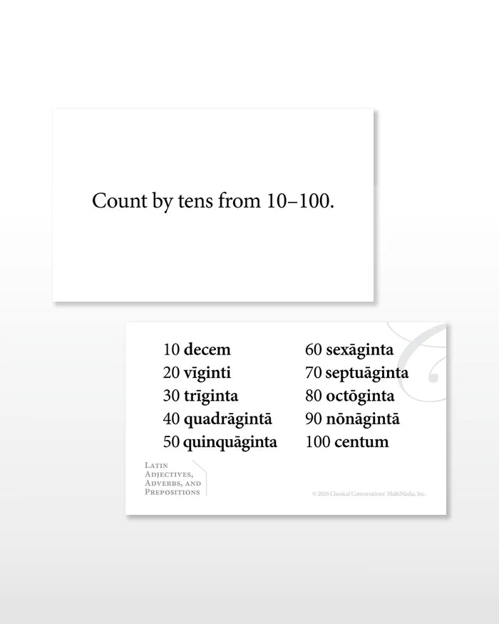 Latin Adjectives, Adverbs, and Prepositions Flashcards