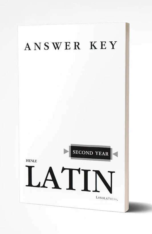 HENLE SECOND YEAR LATIN (KEY)