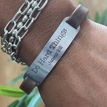 Do Hard Things Bracelet