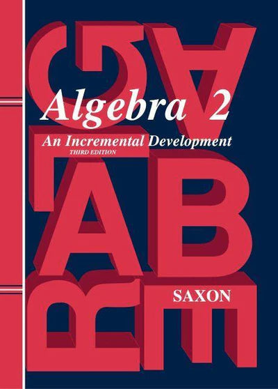 SAXON ALGEBRA 2 HOMESCHOOL KIT