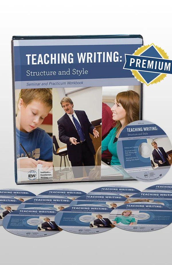 IEW Teaching Writing: Structure and Style (Workbook, DVD & Premium Content)