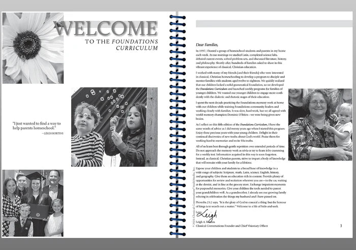 Foundations Curriculum, Cycle 3